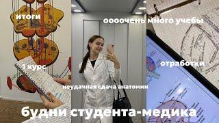 будни студента-медика | отработки и учеба | 1 курс | педиатрия | vlog