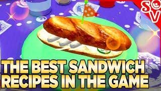The ULTIMATE Sandwich Guide! How to Make the BEST Recipes in Pokemon Scarlet and Violet