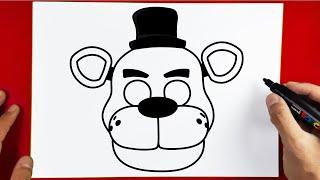 How to Draw Freddy - Five Nights at Freddy’s: Help Wanted 2 | FNAF