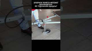 Что такое опорное колесо АВТОМАТ для автоприцепа!  #курганскиеприцепы #shorts #крепыш
