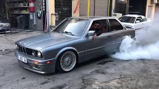 BMW E30 5.VİTES LASTİK YAKMA