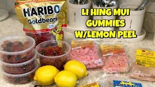 HAWAII STYLE LI HING MUI GUMMIES WITH LEMON PEEL RECIPE