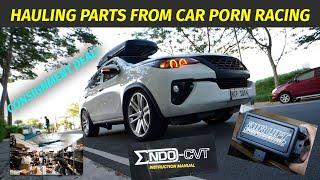 HAULING PARTS FROM CAR PORN RACING - AIRLIFT, ACCUAIR, AIRREX PARTS UNDER FITMENT NOW!