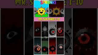 MR. SUN Phase 1 2 3 4 5 6 7 8 9 10 #sprunki#incrediboxsprunki #mrsun #sprunkisong #sprunkimod