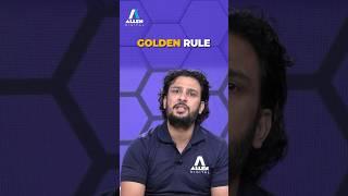 Golden Rule to Crack NEET 2024 Exam ️| Master Plan by ALLEN Expert | ALLEN NEET