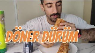 DÖNER DÜRÜM ASMR/ TÜRKÇE ASMR YEMEK #asmr