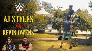 AJ Styles vs Kevin Owens Full Match | WWE | iP Wrestling | WWE Hindi