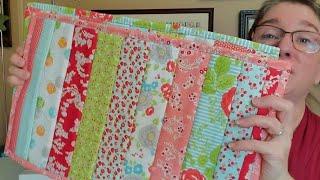 Tutorial: Dollar Tree Dish Dry Mat & a Jelly Roll makes a Super Cute Custom Mat. 