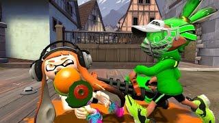 [Splatoon 3D Cartoon Fan Animation] Ridiculous Loop of Turf War