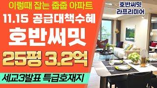 11.15대책 신규택지공급 오산 세교3지구 최대수혜아파트 호반써밋 라프리미어인 이유 지금 공개!