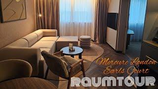 Raumtour/Roomtour durch die Junior Suite im Mercure London Earls Court