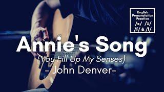 Annie's Song by John Denver (Lyrics) #anniessong