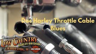 Ordering the correct throttle cables with Doc Harley