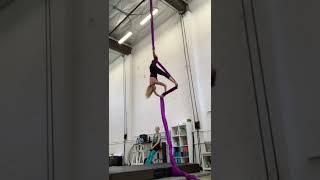 Another Day In The Aerial Studio  #shorts #aerialsilks