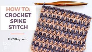 LOOKS LIKE CATS??!! Spike Stitch Tutorial | Crochet for BEGINNERS