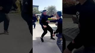 Real Wing Chun street fight, 1 beat 2 #kungfu #wingchun