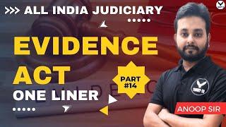 Evidence Act | Complete Evidence Act One liner Part 14 | Anoop Upadhyay | Target 20