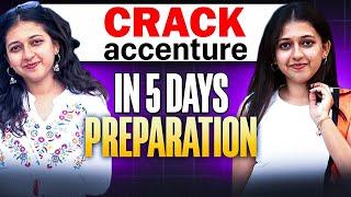 Accenture - How to Crack in 5days Preparation | Accenture Complete Process