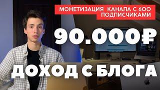 90,000 рублей в месяц на блоге с 1500 подписчиками. Как монетизировать Телеграм и Ютуб в 2024 году