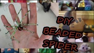 DIY Beaded Spiders