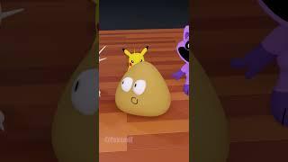 Who's that Pokémon? 63| Catnap & Pou's Revenge 3 x Pikachu #pokemon  #memes