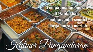 WARUNG NASI TEH ADE di Pantai Barat Pangandaran - Wisata Kuliner Pangandaran