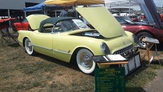 Last Of the Breed  1955 Corvette With the Blue Flame 6