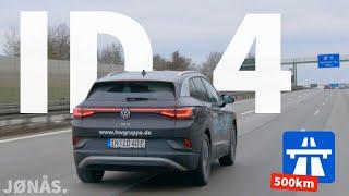 VW ID.4 Langstreckentest - 120 und 140km/h auf der Autobahn (im Winter)