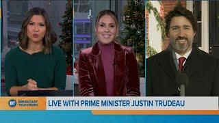 Exclusive one on one with Prime Minister Justin Trudeau