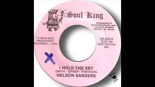 Nelson Sanders   I Hold The Key