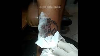 DICE & PLAYING CARDS TATTOO by UCOX TATTOS | Yogyakarta - Indonesia #shorts