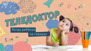 Что делать, если ребенок не говорит? Прямой эфир программы «ТелеДоктор»