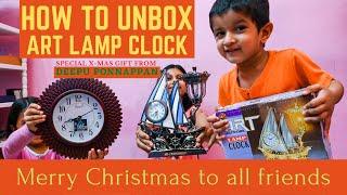 How to fix Art Lamp clock| 2021 Special Xmas Gift| #ContentcreatorsofKerala| #MalabarZoneMeetup