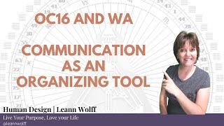 Communication in Large Business | Leann Wolff Human Design | Wa and OC16