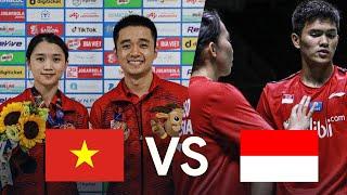 Do Tuan Duc / Nhu Thao (VIE)) vs Adnan Maulana / Mychelle Crhystine Bandaso (INA) | Badminton