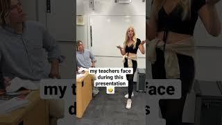 Teacher Reacts To Students Presentation