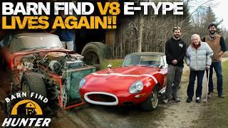 ULTIMATE British Sleeper: Chevy V8 Jaguar Restored After 39 years - See How | Barn Find Hunter