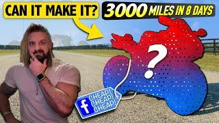 I Bought an UNTESTED Motorcycle & Tried to Ride it 3000 MILES through 8 Countries in 8 Days! (Pt.1)