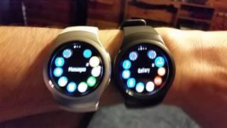 Samsung Gear Smartwatch White & Black Models Compared