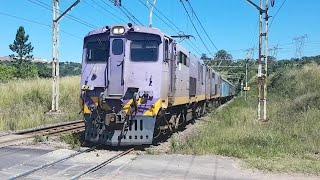 Golden oldies, Clifdale station on the NATCOR mainline KZN between Johannesburg and Durban.