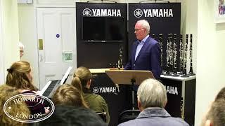 Yamaha Custom Clarinet Roadshow with David Campbell | Recital - Howarth of London 25-10-17