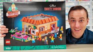 LEGO The Simpsons Krusty Burger Review by Designer