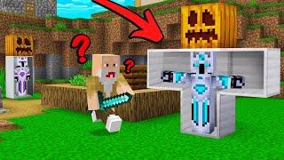 BAPAK GILE KEBINGUNGAN! KITA SEMBUNYI MENYAMAR DI DALAM IRON GOLEM MINECRAFT WKWKWK!