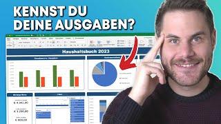 Excel Haushaltsbuch inkl. Dashboard für 2024 erstellen 