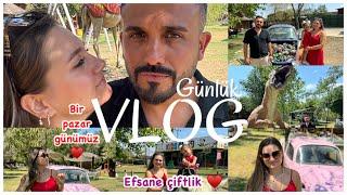 AİLECE BİR PAZAR GÜNÜMÜZ- ÇİFTLİĞE GİTTİK- BAYILDIK- NE KADAR ÖDEDİK? - NOSTALJİ MÜZESİ #günlükvlog