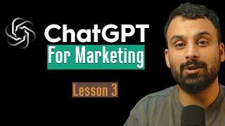 ChatGPT for digital marketers | Lesson 3 | Client Onboarding