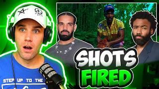 SHOTS FIRED AT DRAKE!! | Rapper Reacts to Childish Gambino - Yoshinoya REACTION