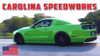 Mustangs and Cobras Ripping it  Carolina Speedworks