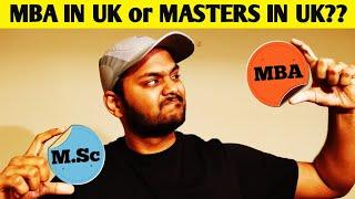 MBA in UK or MASTERS in UK? | தமிழ் | Tamil Vlog | Britainil Maduraikaran