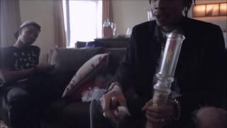 Wiz Khalifa Rips Huge Bong Hit